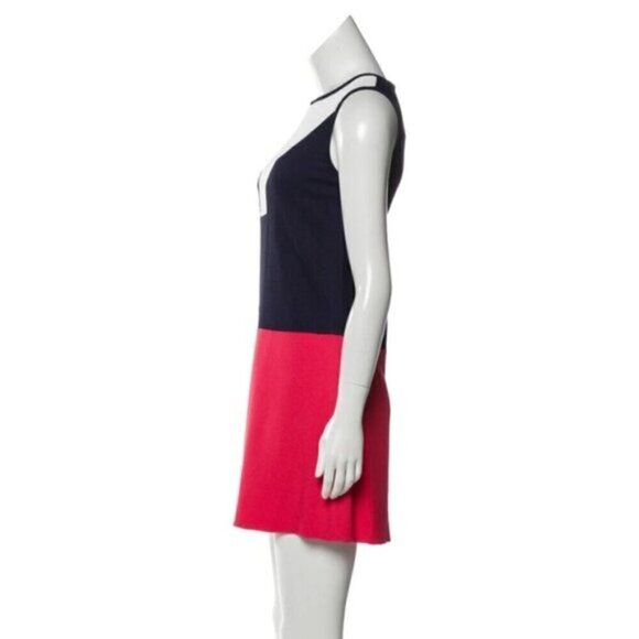 Tanya Taylor color block A-Line mini dress size 2 - Picture 11 of 12